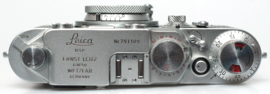 Leica III-F + 5cm f3,5 Elmar "Red Dial"