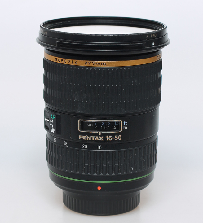 Pentax SMC DA f2.8 - 16~50 mm L.ED. IF SDM