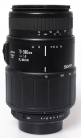 Sigma 70-300 f4,0-5,6 macro DL N-AFD