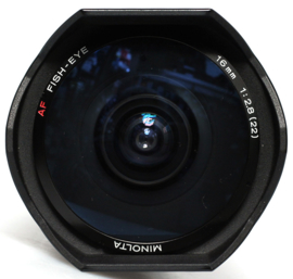 Minolta 16mm f2,8 fisheye