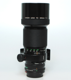 Canon FD f4.0 - 300mm (incl. gondel)