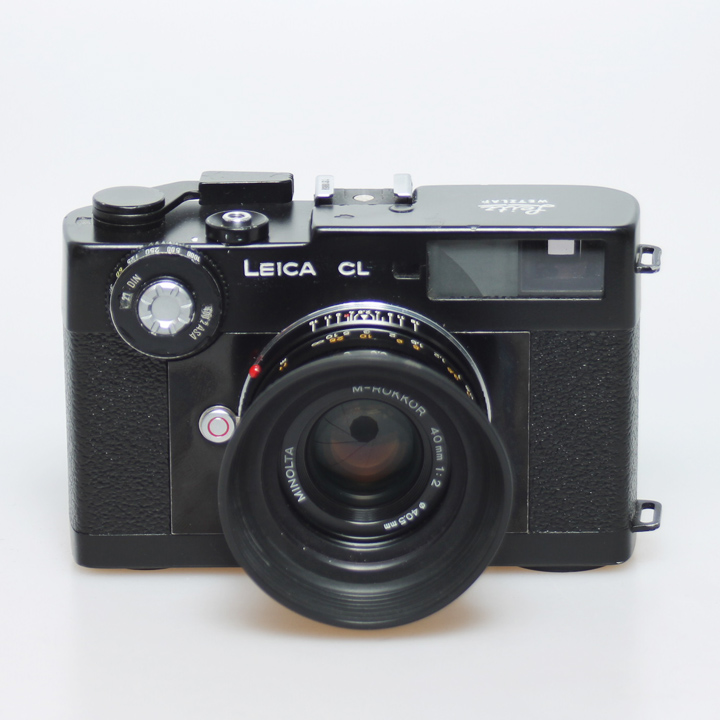 Leica CL + M-Rokkor f2.0 - 40mm (Minolta)