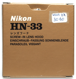 Nikon HN-33 zonnekap