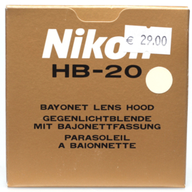 Nikon HB-20 zonnekap