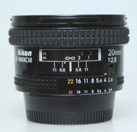 Nikon f2.8 - 20mm AF-D (incl. L37 filter)