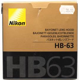nikon HB-63 zonnekap