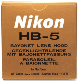 Nikon HB-5 zonnekap