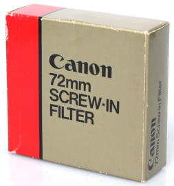 Canon 72mm blauwfilter CCB4