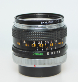 Canon FD 28mm f2.8 FD