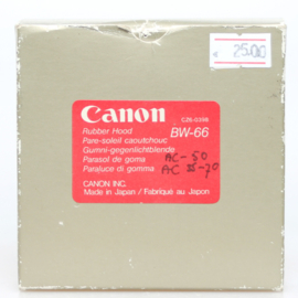 Canon BW-66 hood