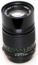 Canon FD 3.5 / 135 mm