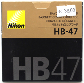 Nikon HB-47 zonnekap