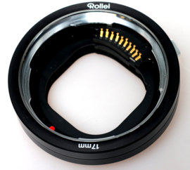 Rollei 6000 Rolleiflex tussenring 17 mm