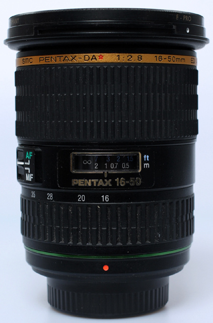 Pentax SMC f2.8 - 16-50mm AL (IF) SDM