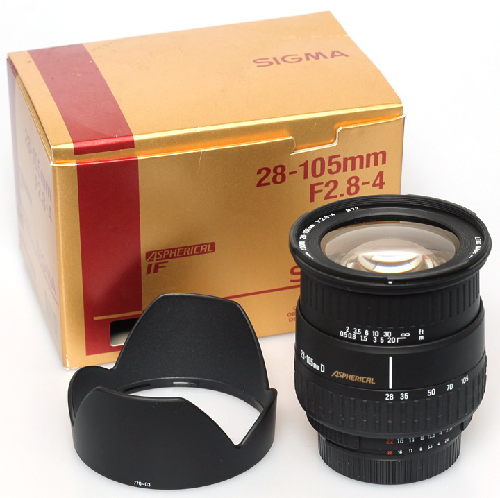 Sigma 28-105 f2,8-4 Nikon AF-D