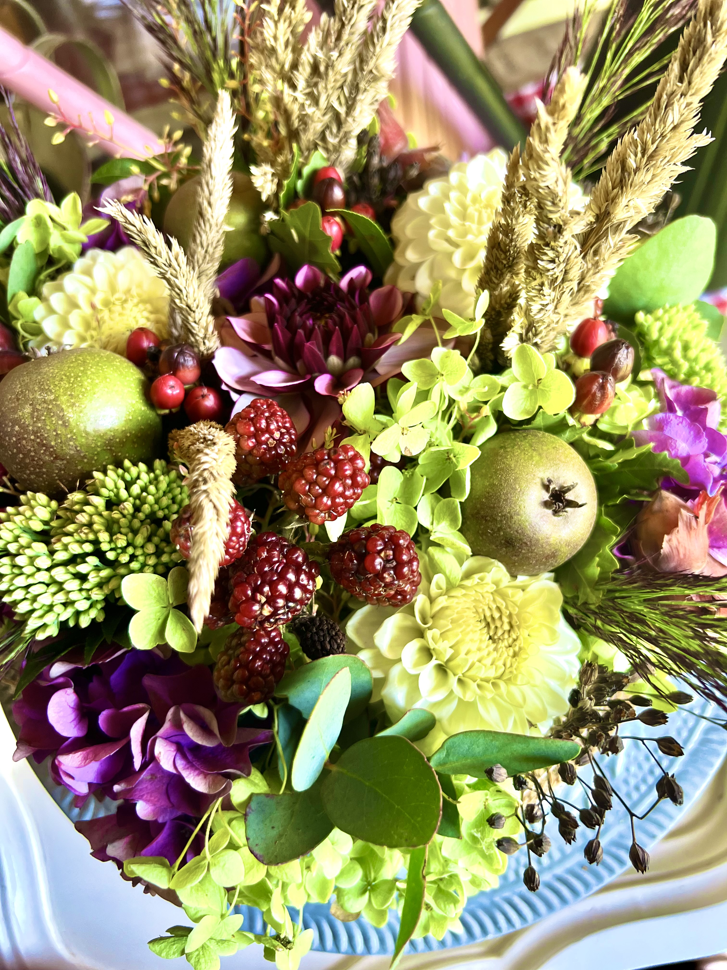 TAART MET BLOEMEN MAKEN vr. 15 aug.