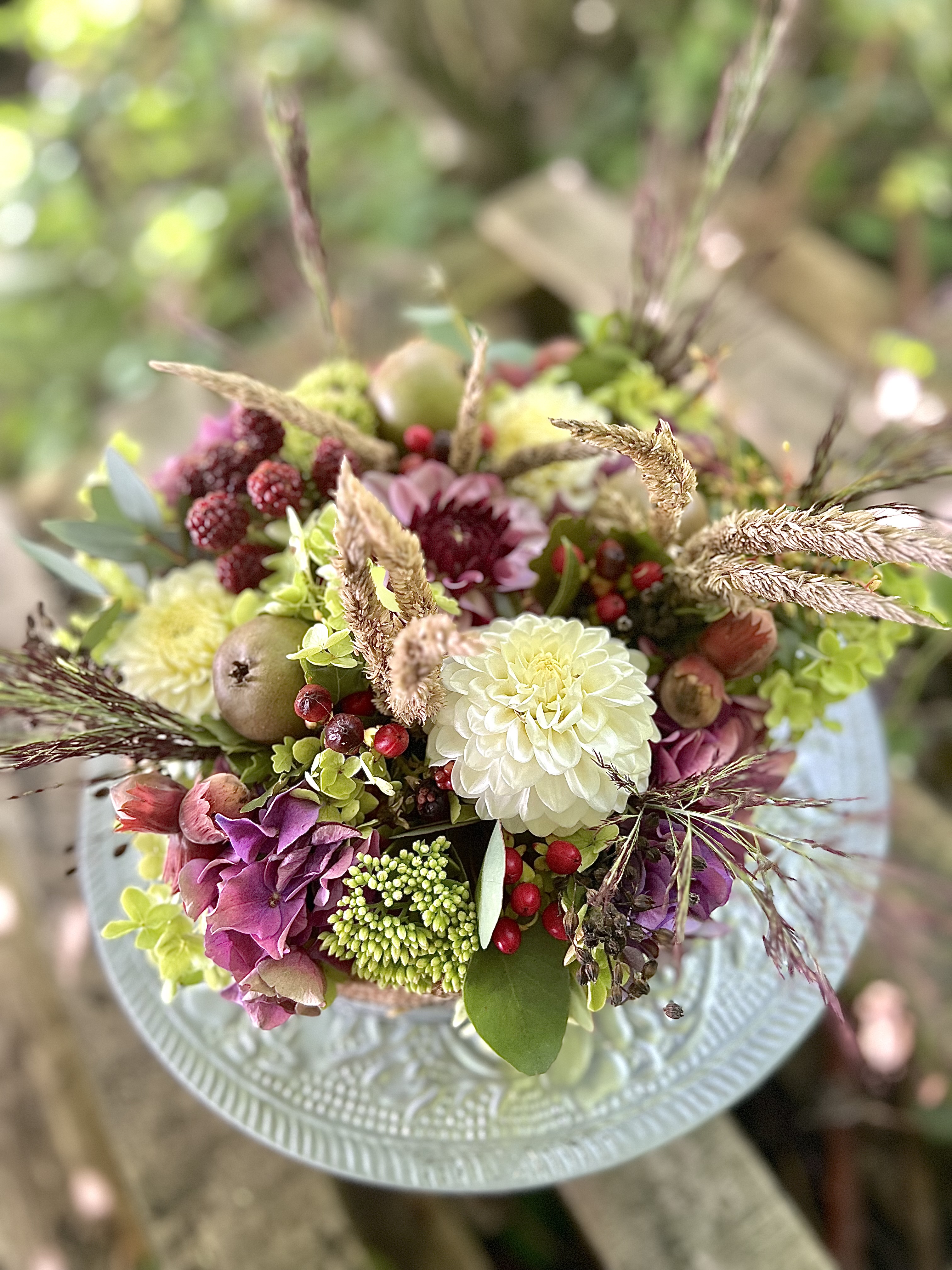 TAART MET BLOEMEN MAKEN vr. 15 aug.
