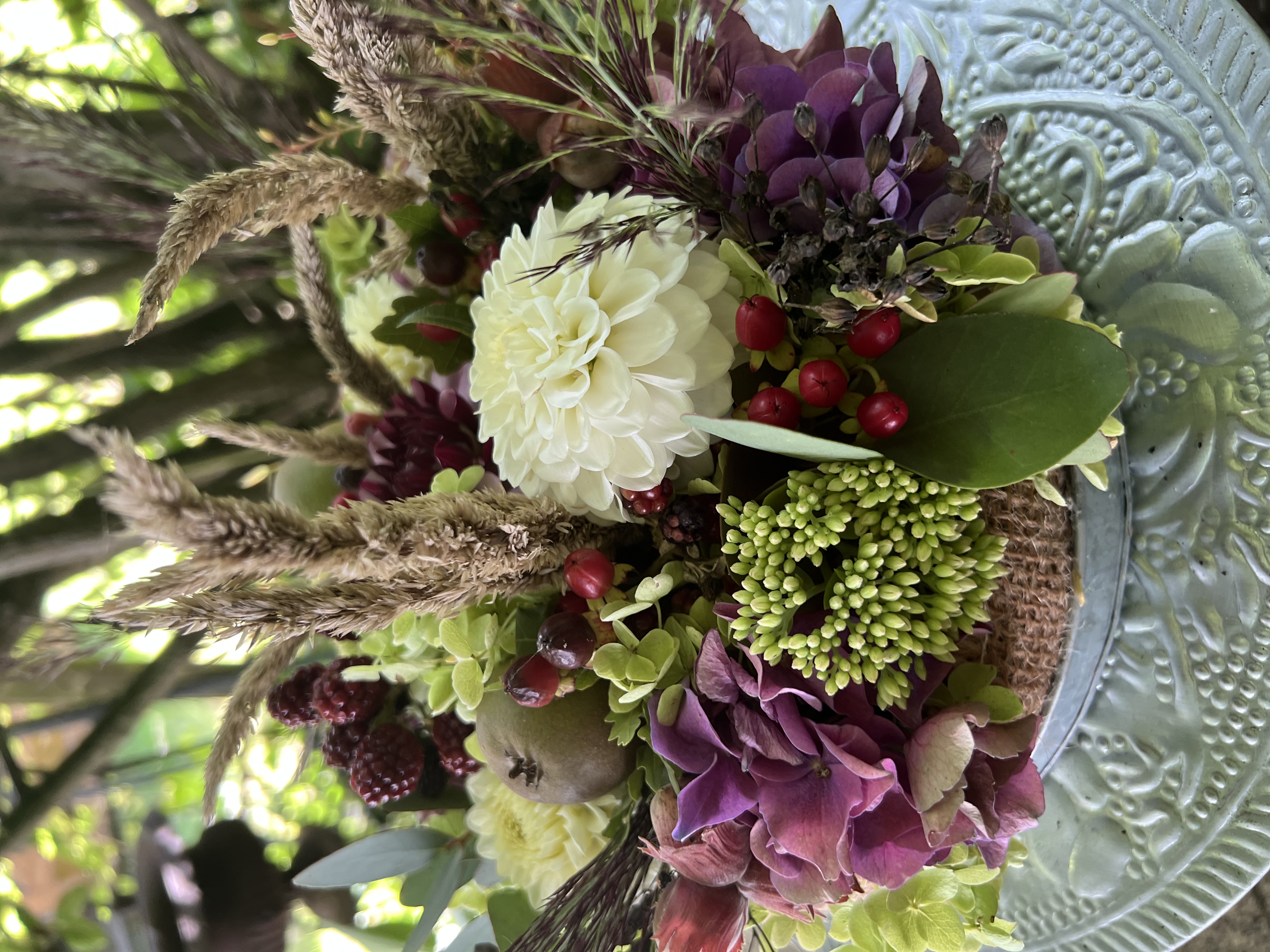 TAART MET BLOEMEN MAKEN vr. 15 aug.
