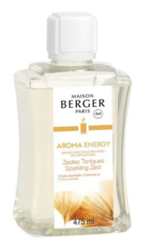 Aroma Energy (Sparkling Zest 475ml  Navulling Mist diffuser  