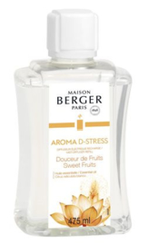 Aroma D- Stress (Sweet Fruits 475ml  Navulling Mist diffuser 