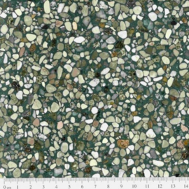 Terrazzo tegels kleur: BLACK (FENICE) ook bekend als Firenze