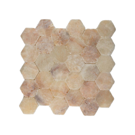 Parquet HEXAGON onyx /sunset 30×30