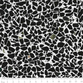 Terrazzo tegels kleur: black / white (BELPA)