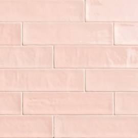 Zellige rose 6,2 x 25 cm