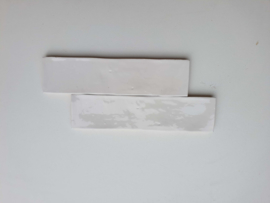 Zelliges  Blanc de Lin 6,2 x 25 cm
