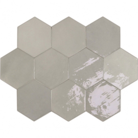 Zellige Hexa grey - 10,8x12,4x0,9 cm