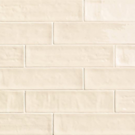 Zellige beige  6,2 x 25 cm