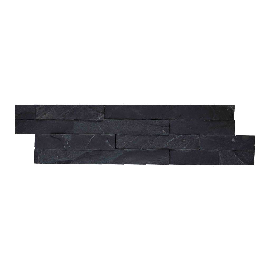 Stone panels 02 black slate 15×55