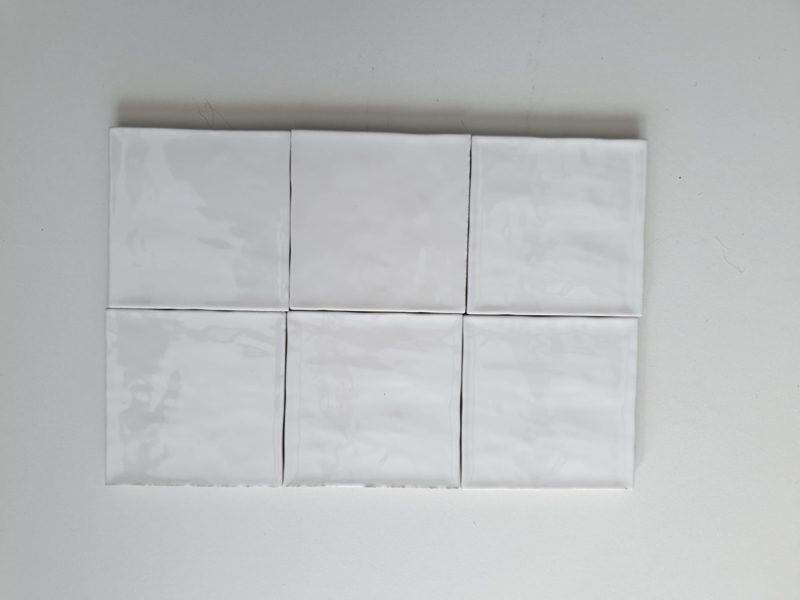 Zelliges Blanc de Lin 10x10 cm