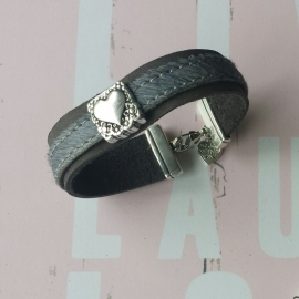 Metal Heart Grey
