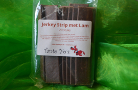 Jerkey strips (kip, zalm of lam)