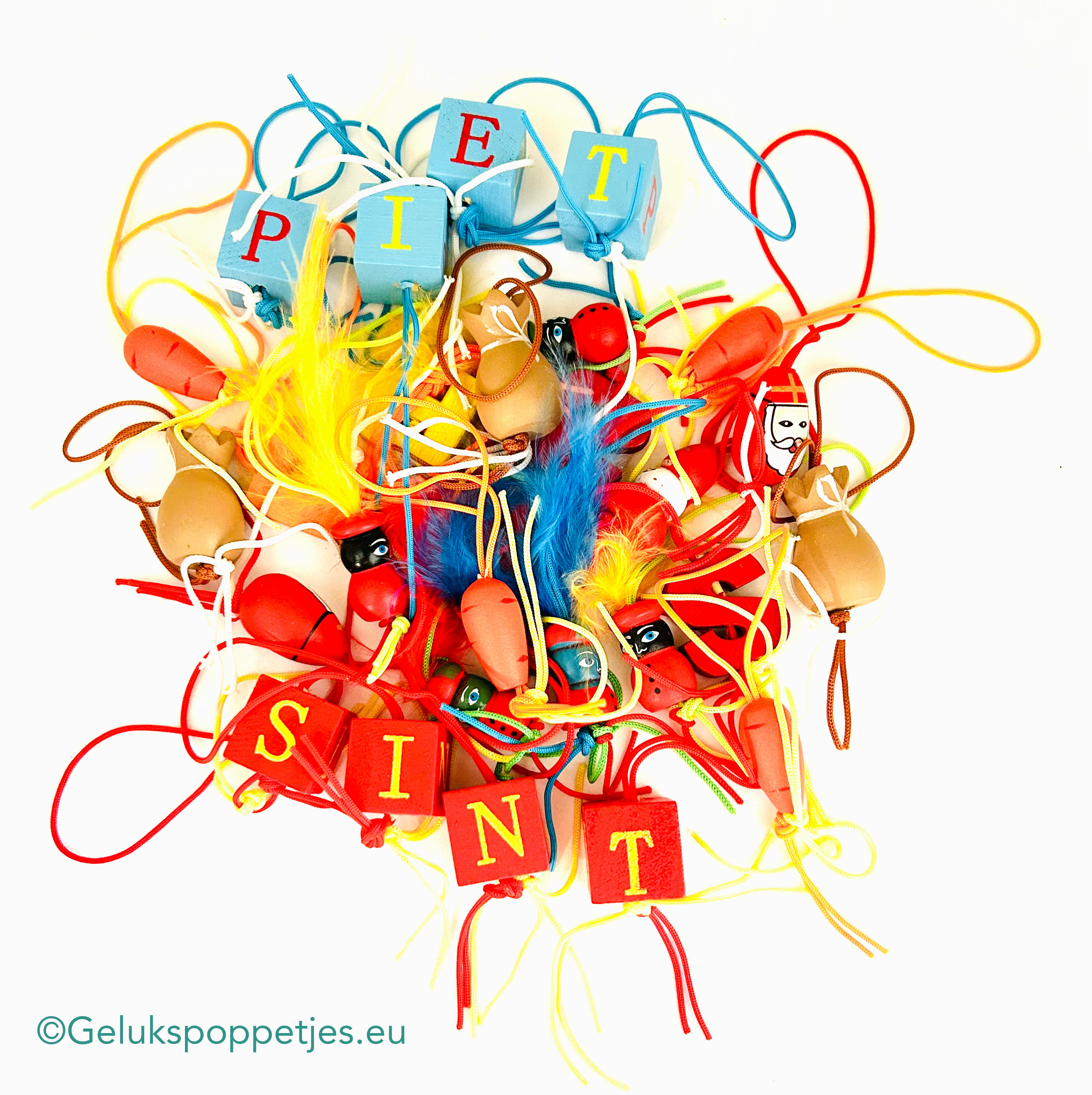 Gelukspoppetjes mix  Sint groot