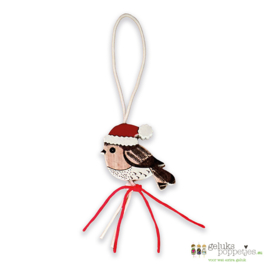 Geluks kerstvogel