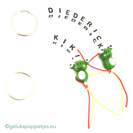 Oetel sleutelhanger met naam