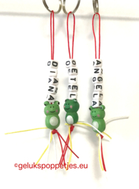 Oetel sleutelhanger met naam