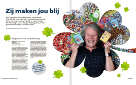 Artikel over onze gelukspoppetjes in de Limburger van 16 maart 2019