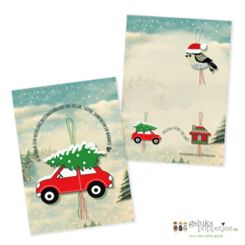 Nostalgisch kerstkaartje