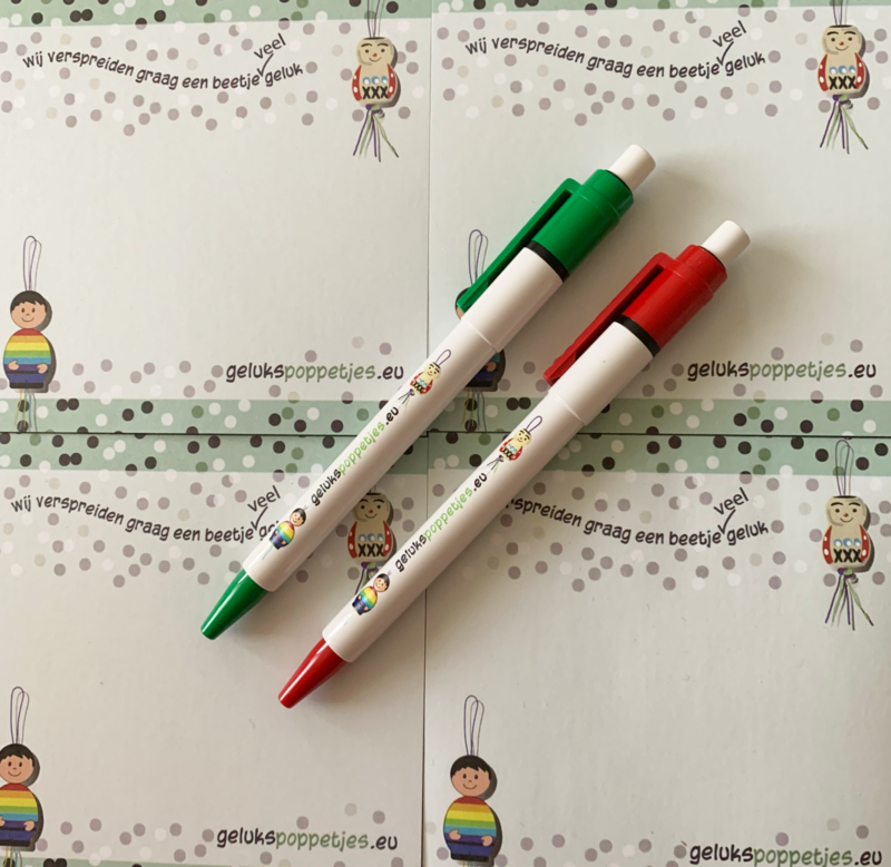 Gratis pen of cadeau GRATIS gelukspoppetjes artikelen | gelukspoppetjes