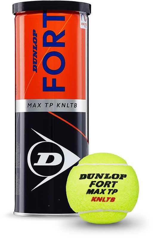 Dunlop Fort max TP KNLTB - 3 tennisballen
