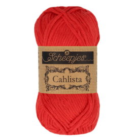 Scheepjes Cahlista 115 Hot Red