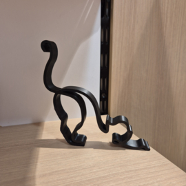 Minimalistische 3D-geprinte Kat – Moderne Decoratie
