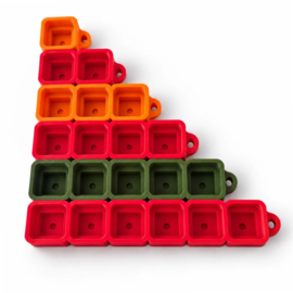 Gepersonaliseerde Clicker met Naam – 3D-geprint en Zelf Samen te Stellen