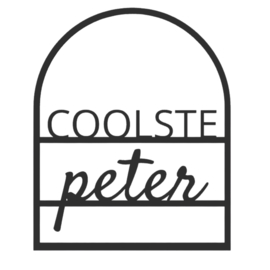 Quote in boog – “Coolste peter”