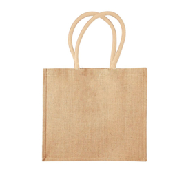 Jute shopper midi | 30x30x19cm | jute tas | jute zak