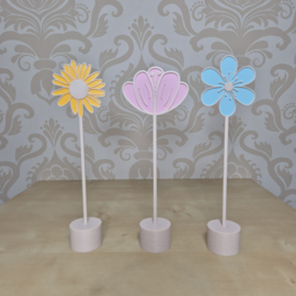 3D Geprinte Bloem – Decoratieve Bloem voor Boeket, Bladwijzer of Plantenbak