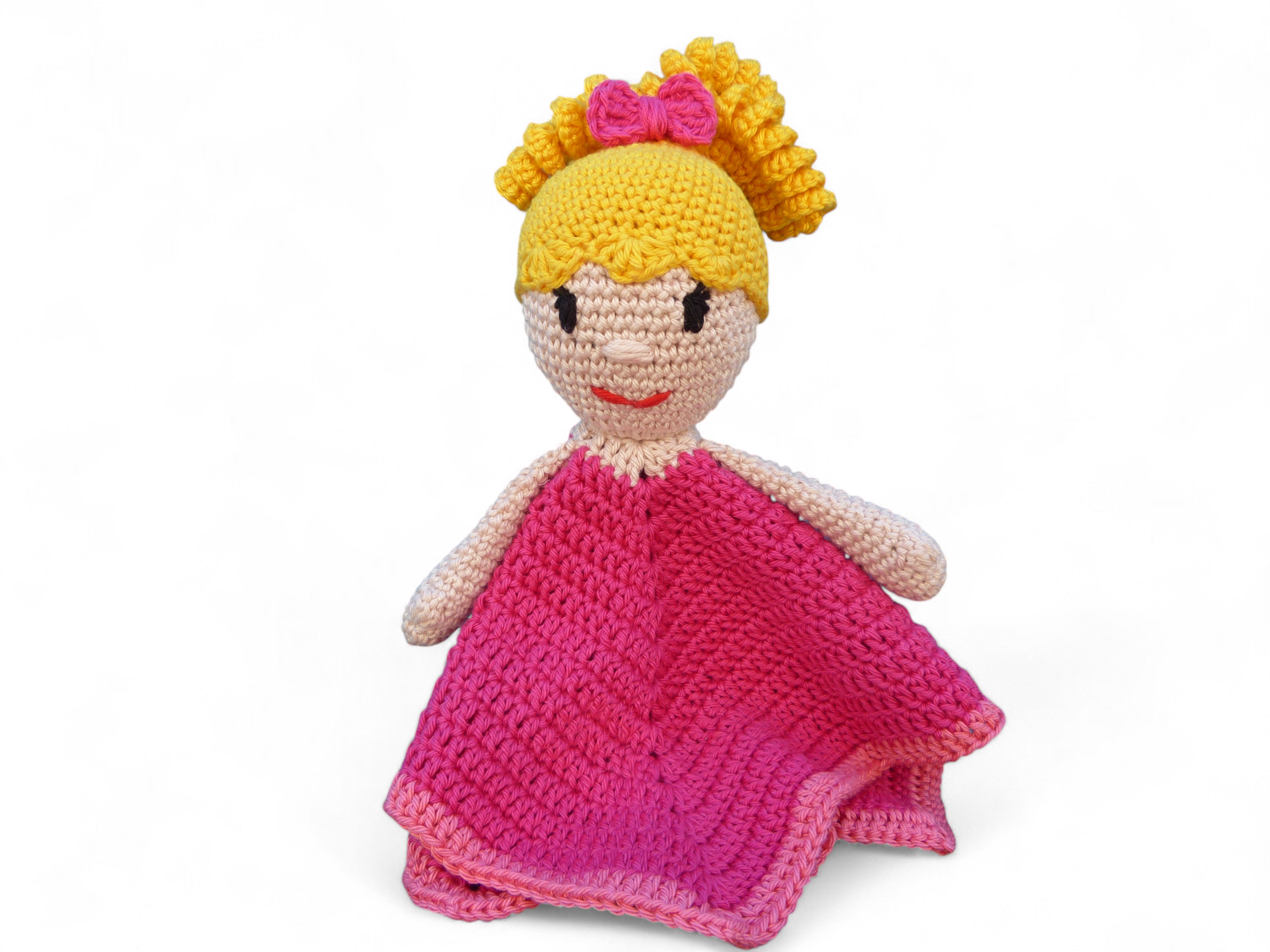haakpatroon knuffeldoekje (meisje)